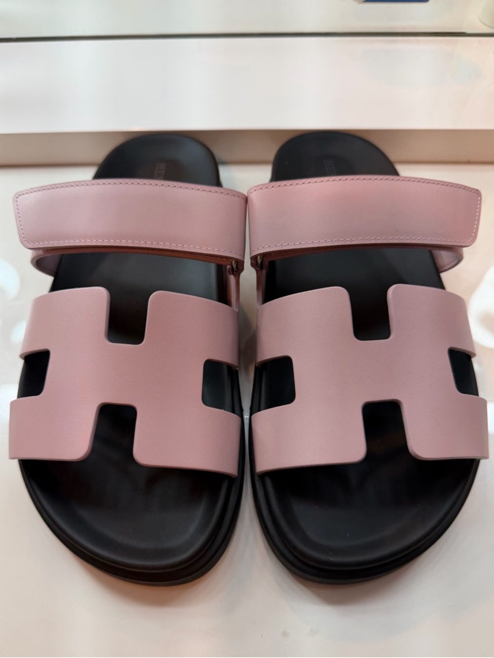 Hermes Chypre Rose Cancan Sz. 38 NEW